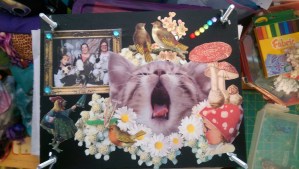 Loni's cool flower press.