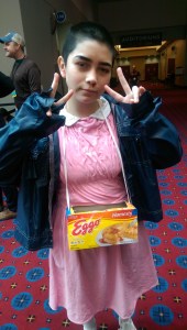 Eleven from Stranger Things